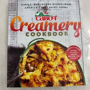NWT The Cabot Creamery Cookbook for Cheese and Diary Lovers